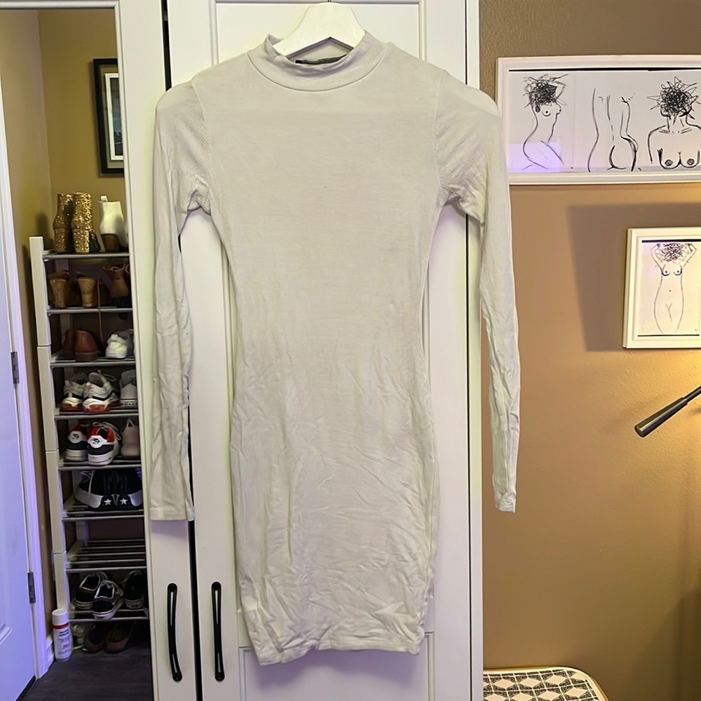 Naked Wardrobe bodycon mini dress (small)